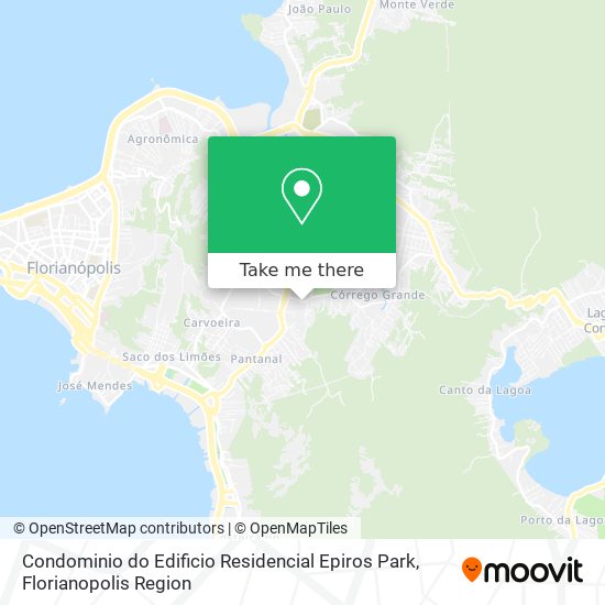 Condominio do Edificio Residencial Epiros Park map