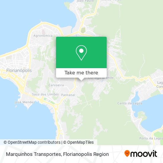 Mapa Marquinhos Transportes