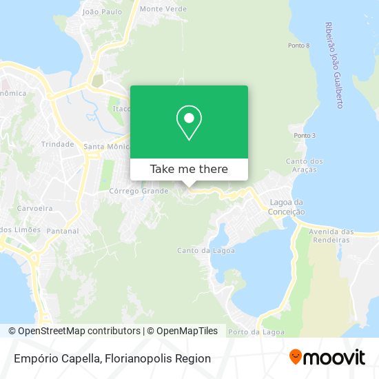 Empório Capella map