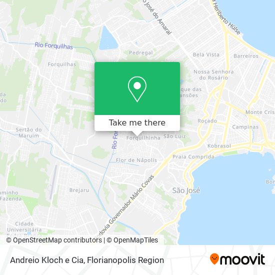 Andreio Kloch e Cia map