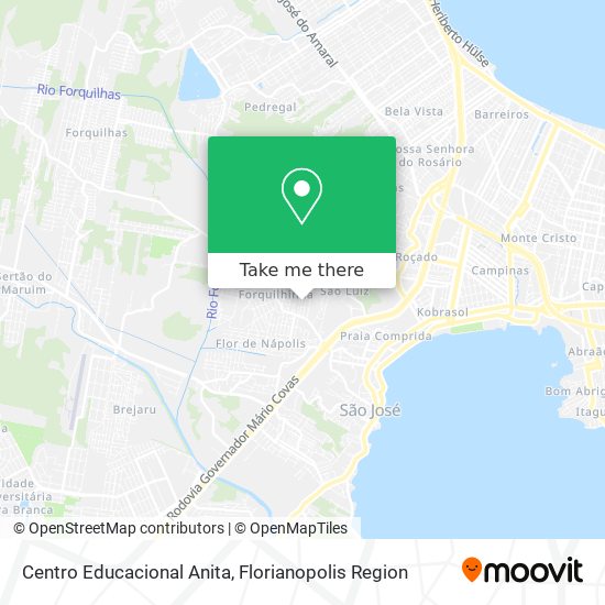 Centro Educacional Anita map