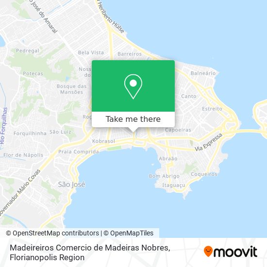 Madeireiros Comercio de Madeiras Nobres map