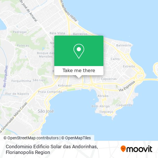 Condominio Edificio Solar das Andorinhas map