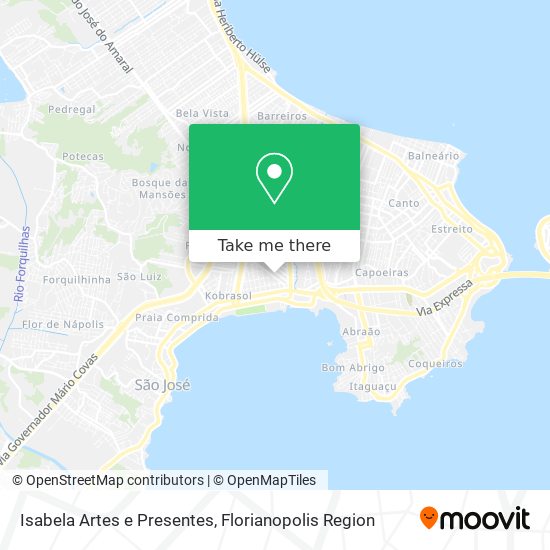 Isabela Artes e Presentes map