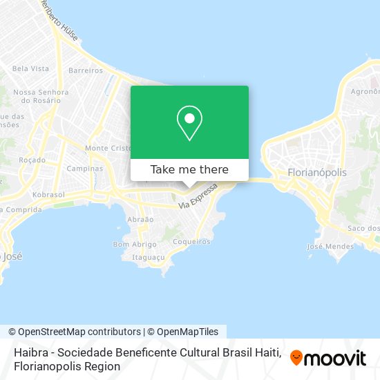 Haibra - Sociedade Beneficente Cultural Brasil Haiti map