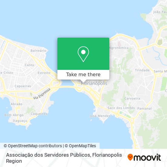 Associação dos Servidores Públicos map