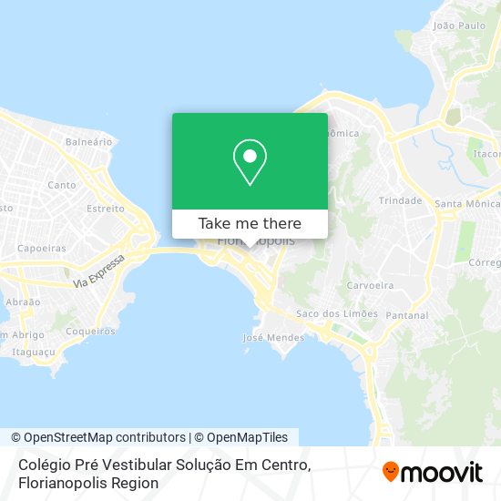 Mapa Colégio Pré Vestibular Solução Em Centro