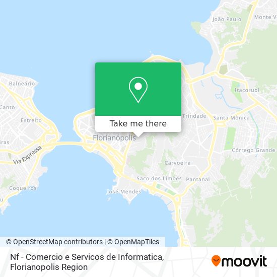 Nf - Comercio e Servicos de Informatica map