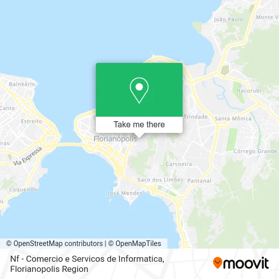 Nf - Comercio e Servicos de Informatica map