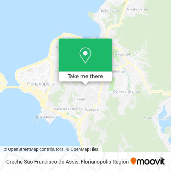 Mapa Creche São Francisco de Assis