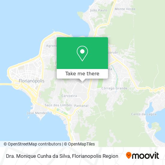 Dra. Monique Cunha da Silva map