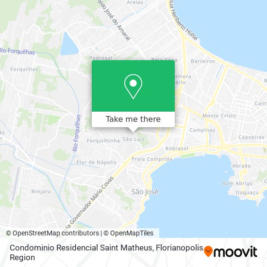 Condominio Residencial Saint Matheus map