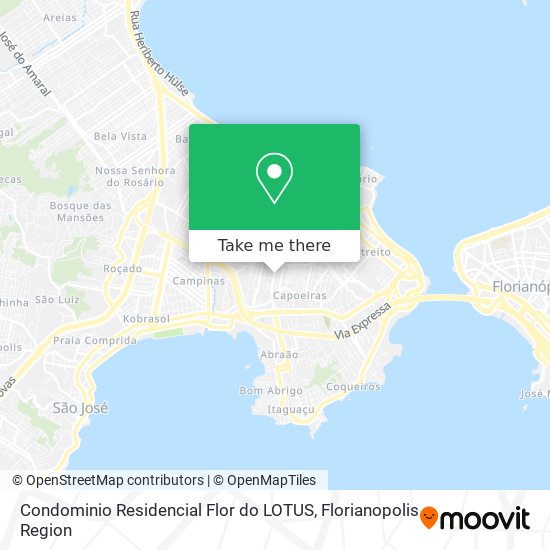 Condominio Residencial Flor do LOTUS map