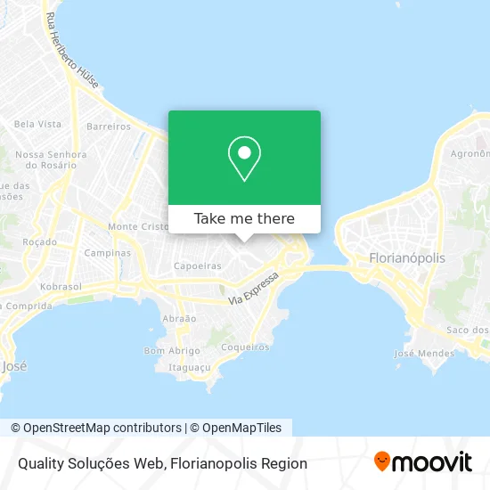 Quality Soluções Web map