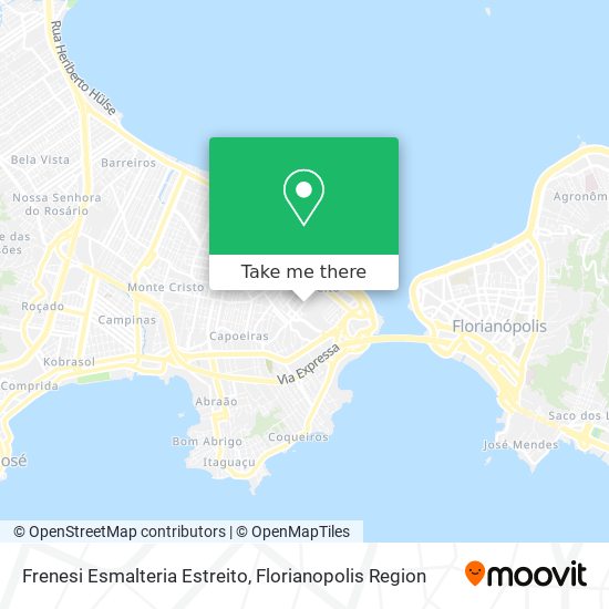 Frenesi Esmalteria Estreito map