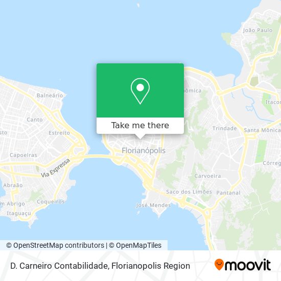 D. Carneiro Contabilidade map