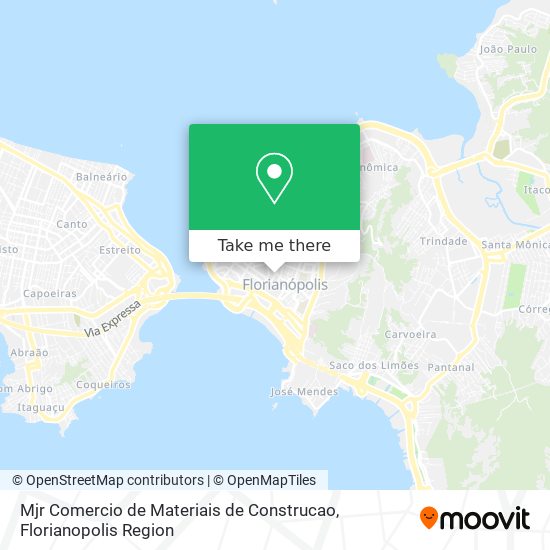 Mjr Comercio de Materiais de Construcao map