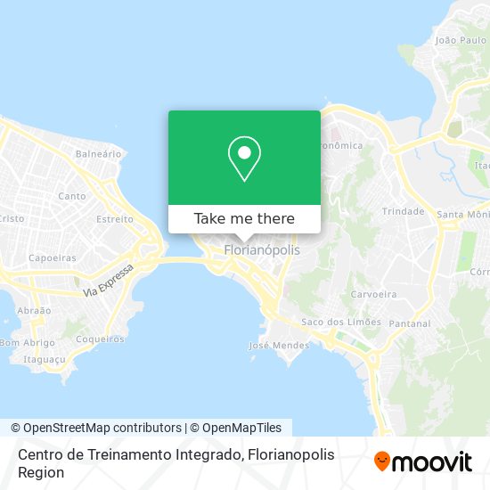 Centro de Treinamento Integrado map