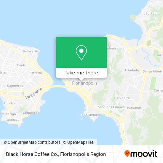Black Horse Coffee Co. map