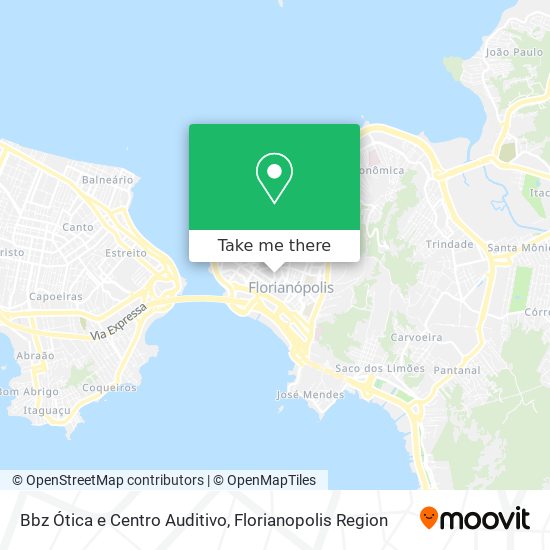 Bbz Ótica e Centro Auditivo map