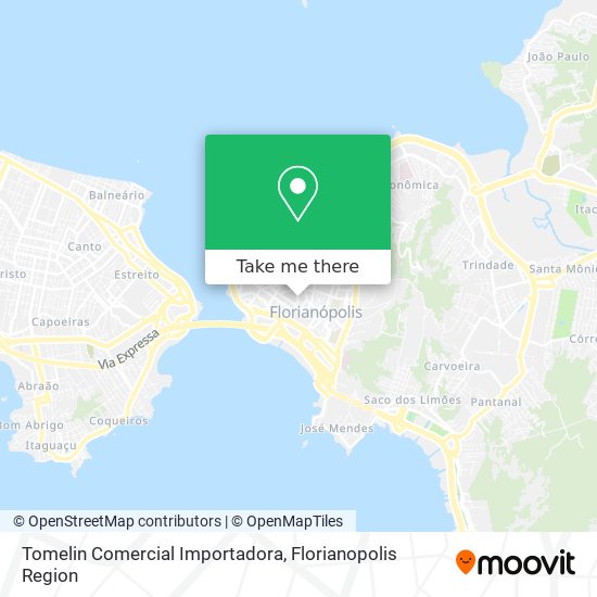 Tomelin Comercial Importadora map