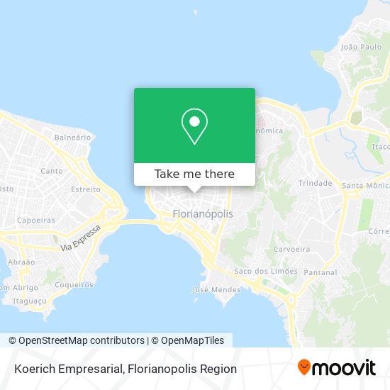 Mapa Koerich Empresarial