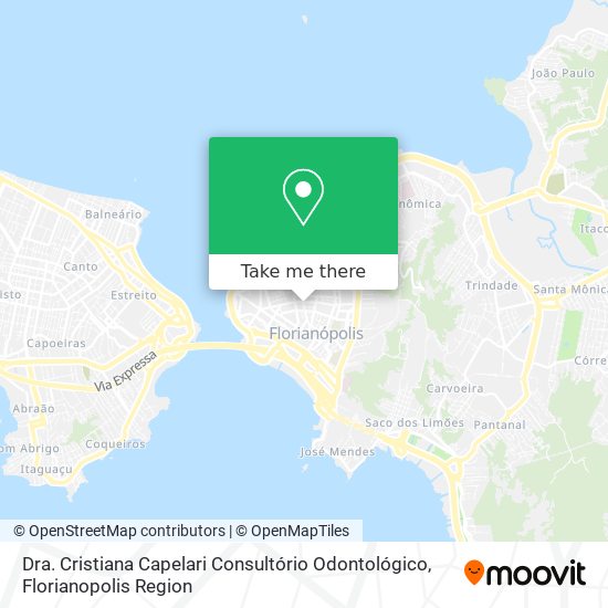 Dra. Cristiana Capelari Consultório Odontológico map
