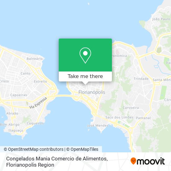 Congelados Mania Comercio de Alimentos map