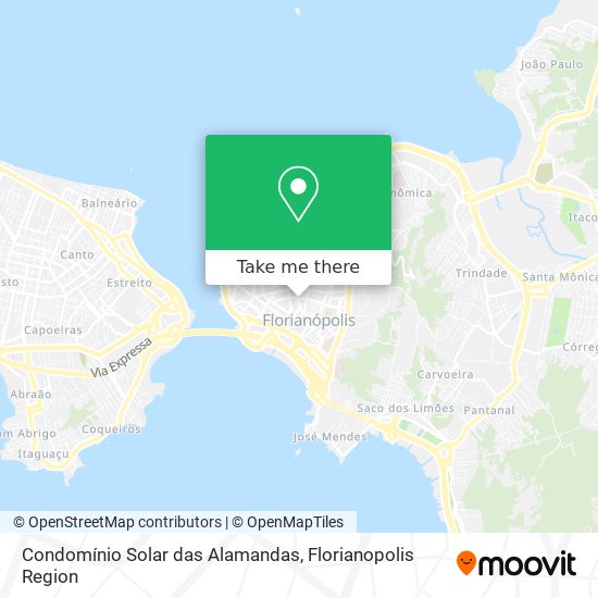 Mapa Condomínio Solar das Alamandas