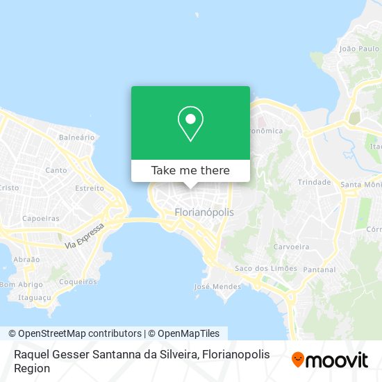 Raquel Gesser Santanna da Silveira map