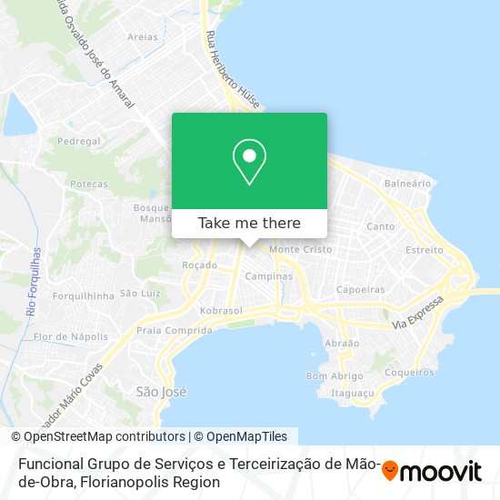 Funcional Grupo de Serviços e Terceirização de Mão-de-Obra map