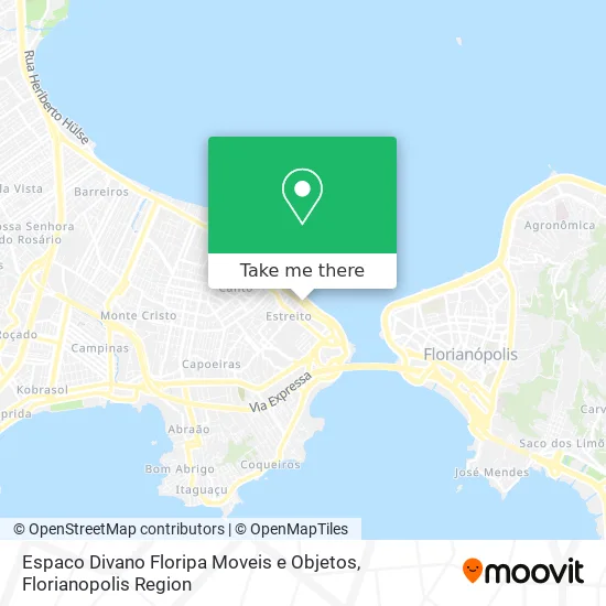Espaco Divano Floripa Moveis e Objetos map