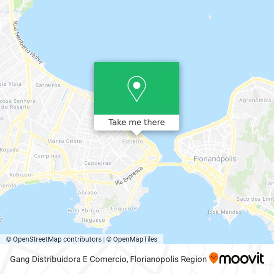 Gang Distribuidora E Comercio map
