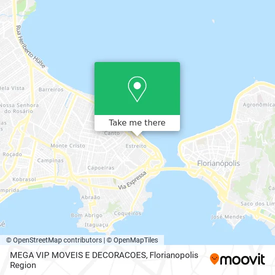 MEGA VIP MOVEIS E DECORACOES map