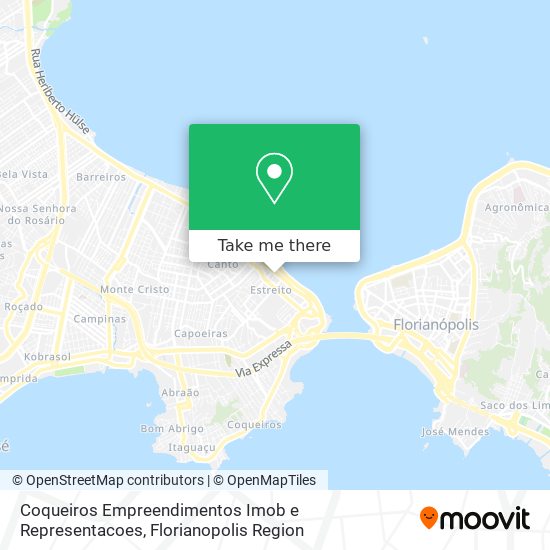 Coqueiros Empreendimentos Imob e Representacoes map