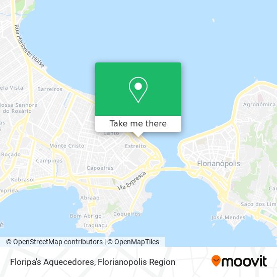 Floripa's Aquecedores map