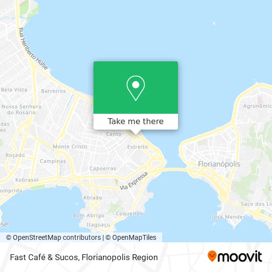 Fast Café & Sucos map