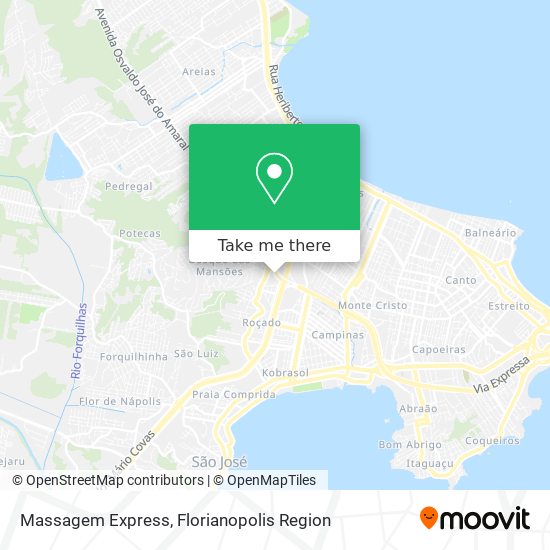 Massagem Express map