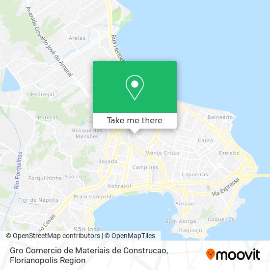 Mapa Gro Comercio de Materiais de Construcao