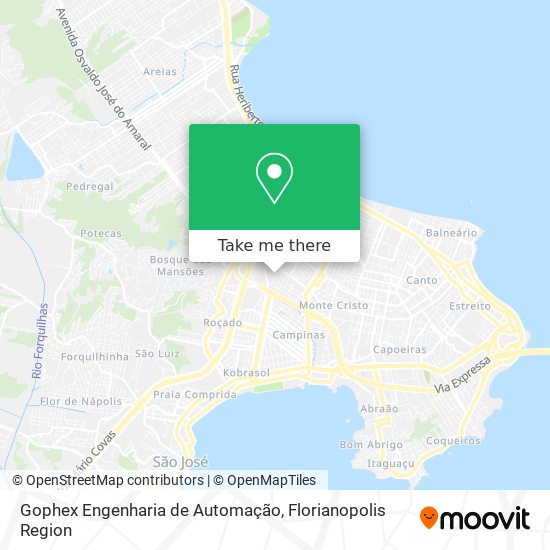 Gophex Engenharia de Automação map