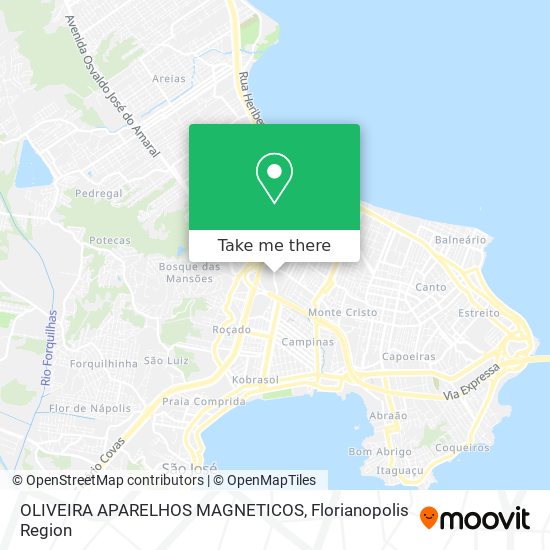 OLIVEIRA APARELHOS MAGNETICOS map