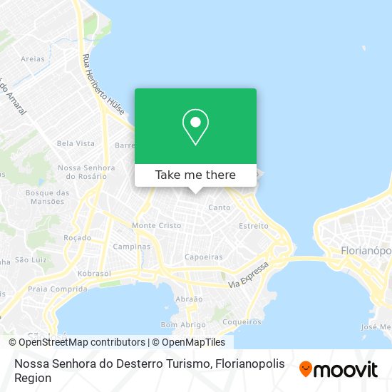 Nossa Senhora do Desterro Turismo map