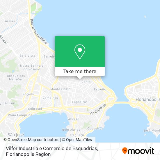 Vilfer Industria e Comercio de Esquadrias map
