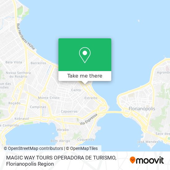 MAGIC WAY TOURS OPERADORA DE TURISMO map