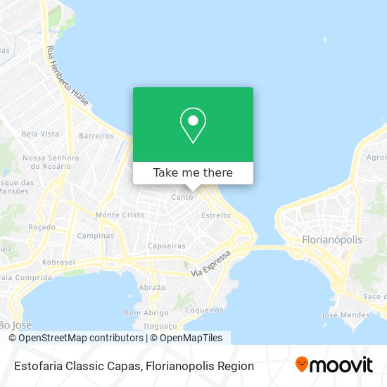Estofaria Classic Capas map
