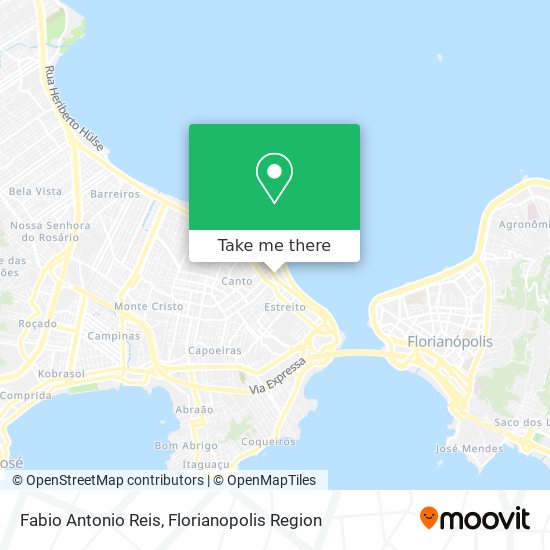Fabio Antonio Reis map
