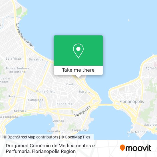 Drogamed Comércio de Medicamentos e Perfumaria map