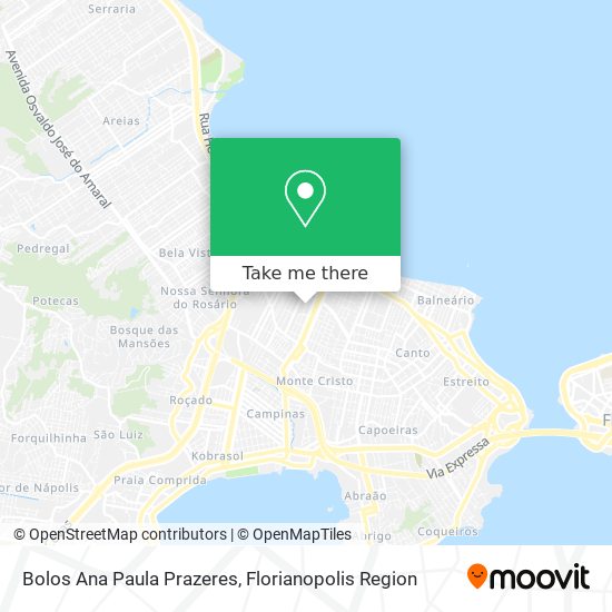 Bolos Ana Paula Prazeres map