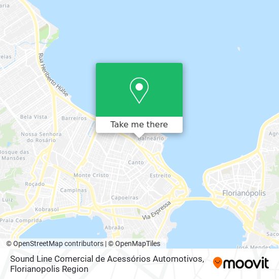 Sound Line Comercial de Acessórios Automotivos map