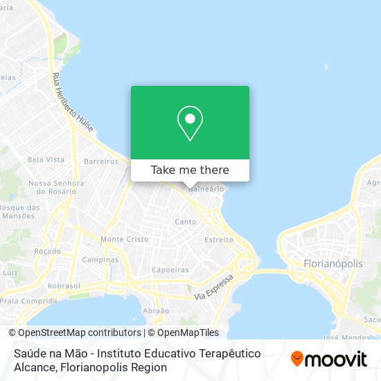 Saúde na Mão - Instituto Educativo Terapêutico Alcance map